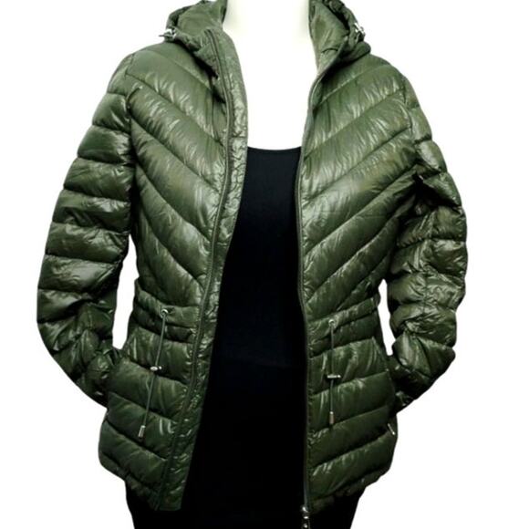 Ralph Lauren Women's size Medium Anorak Lightweight Down Puffer Jacket Preppy - Picture 7 of 13